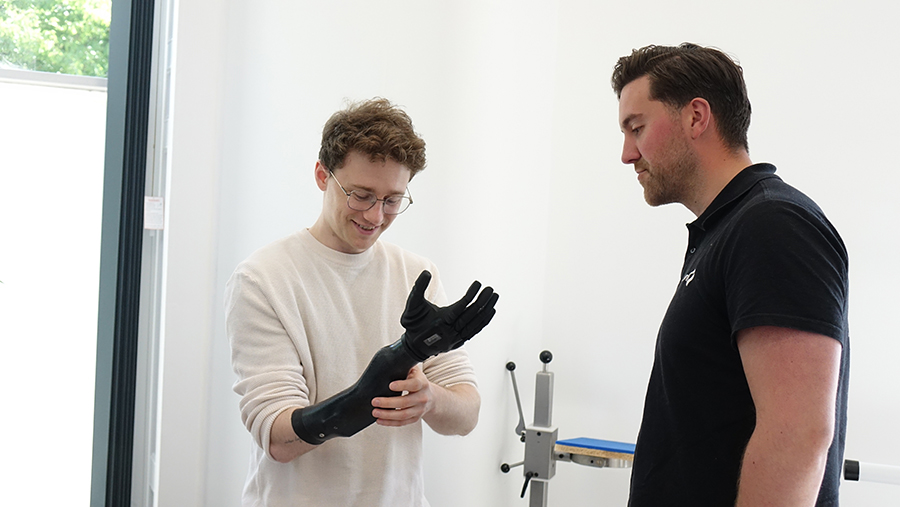 Case study: Social media content creator fitted with advanced bionic hand